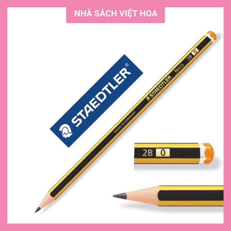 Bút chì gỗ Staedtler 120 Đức 2B cao cấp
