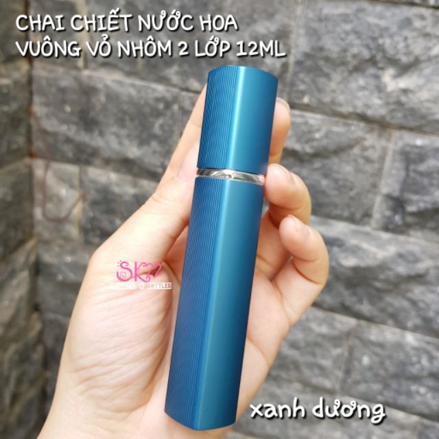 [12ml]CHAI CHIẾT NƯỚC HOA VỎ NHÔM 2 LỚP | BigBuy360 - bigbuy360.vn