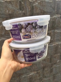 Thố lock & lock tròn 950ml Pediasure