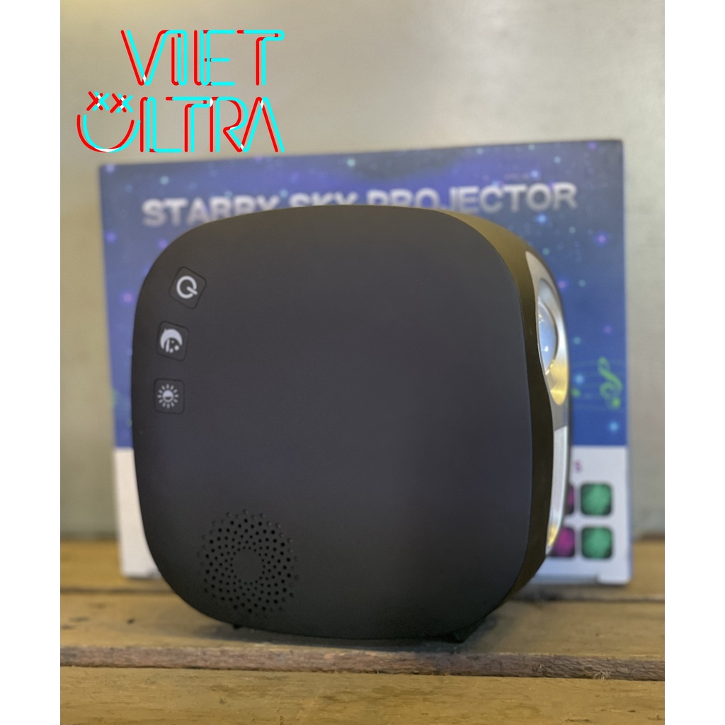 Đèn Nền Thiên Hà V2 Đèn Bầu Trời Sao Kết Hợp Loa Bluetooth Dùng Cho Phòng Ngủ Phòng Bay