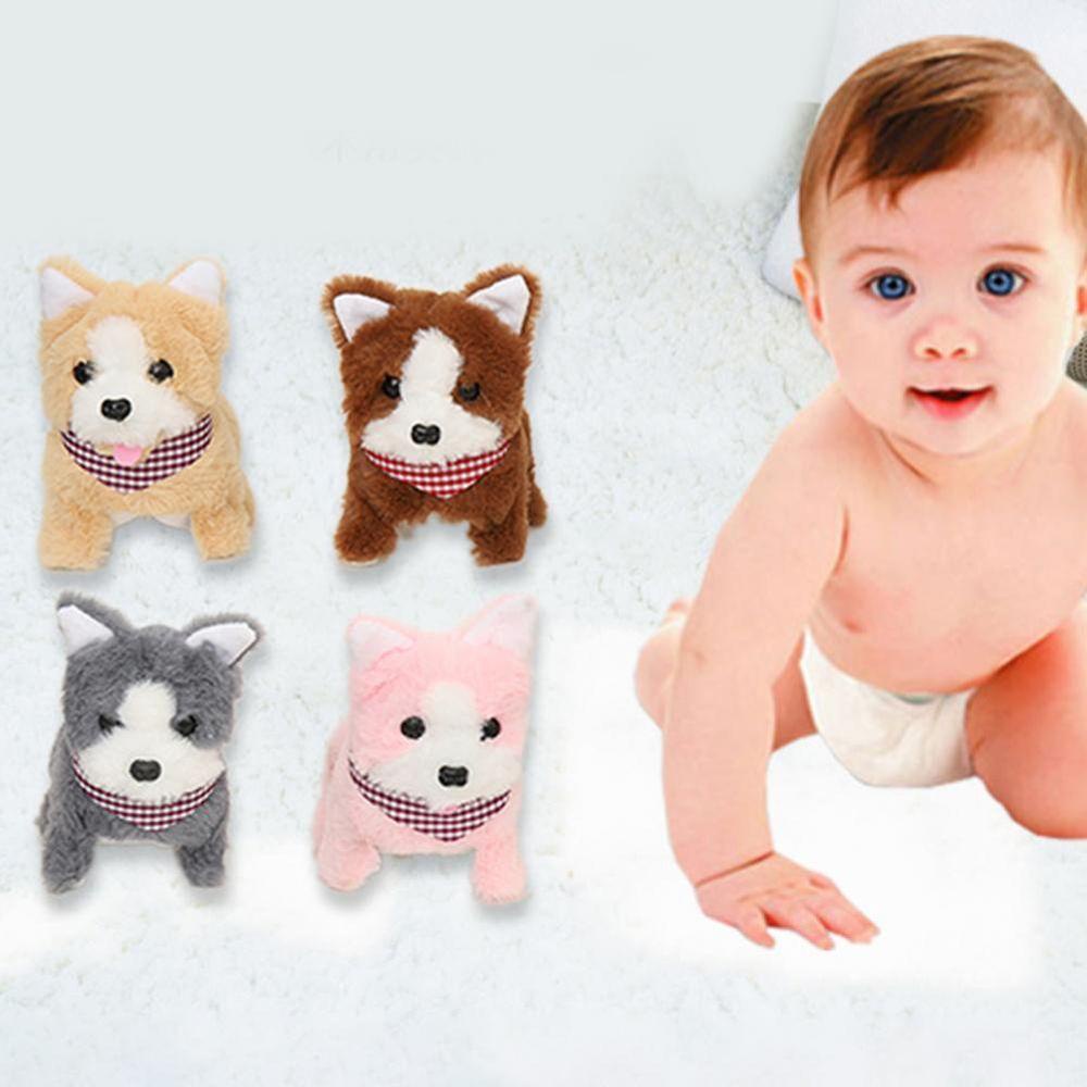 Thú Nhồi Bông Hình Chú Chó Điện Tử Thông Minh Dùng Làm Quà Tặng