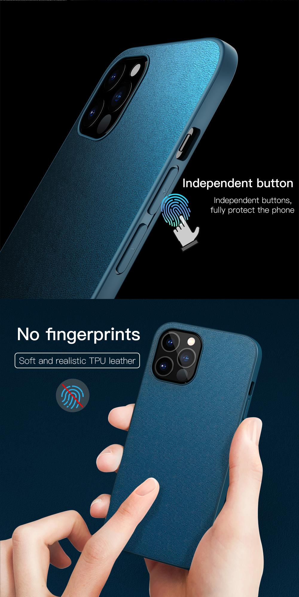 Ốp Điện Thoại Pu Cho Iphone 12 Pro Max 12 Mini 11 Pro Max X Xs Xr 8 7 Plus Se 2020 | BigBuy360 - bigbuy360.vn