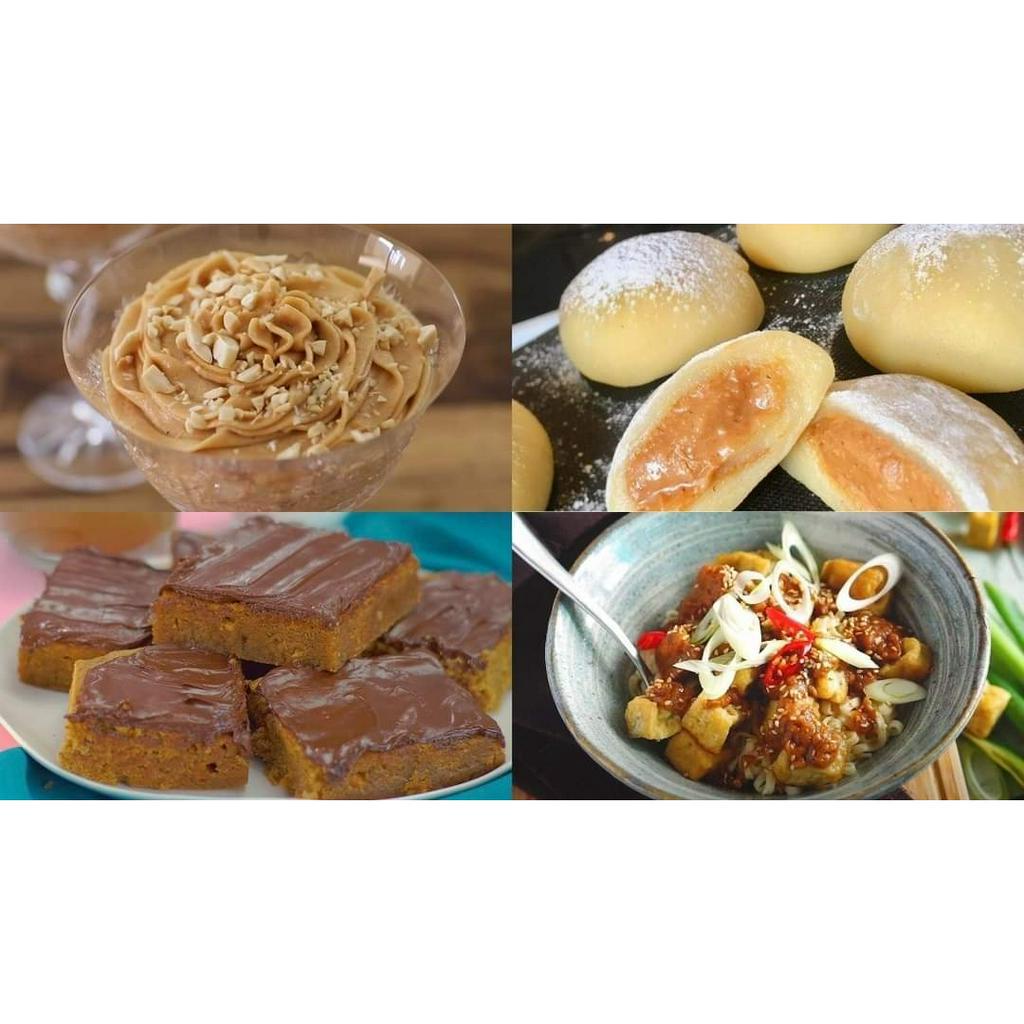 Bơ đậu phộng ( bơ lạc ) baker baking siêu ngon dùng  nước chấm phết bánh mì siêu ngon.