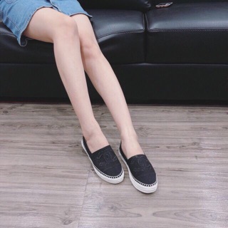 Giày slipon da lộn cực êm( ảnh thật, kèm video)