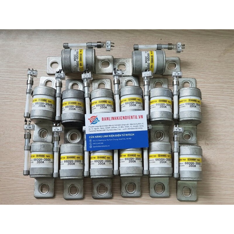 660GH-350S Cầu chì HINODE 350A/660V (Tháo máy)