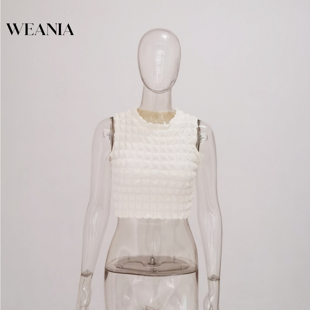 Áo Tank Top Sát Nách Cổ Tròn Thiết Kế Trẻ Trung Cho Nữ