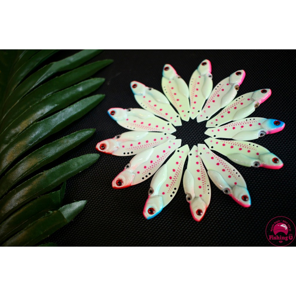 Cá sắt orichi lưỡi BKK giá rẻ sơn tĩnh điện / sơn dạ quang