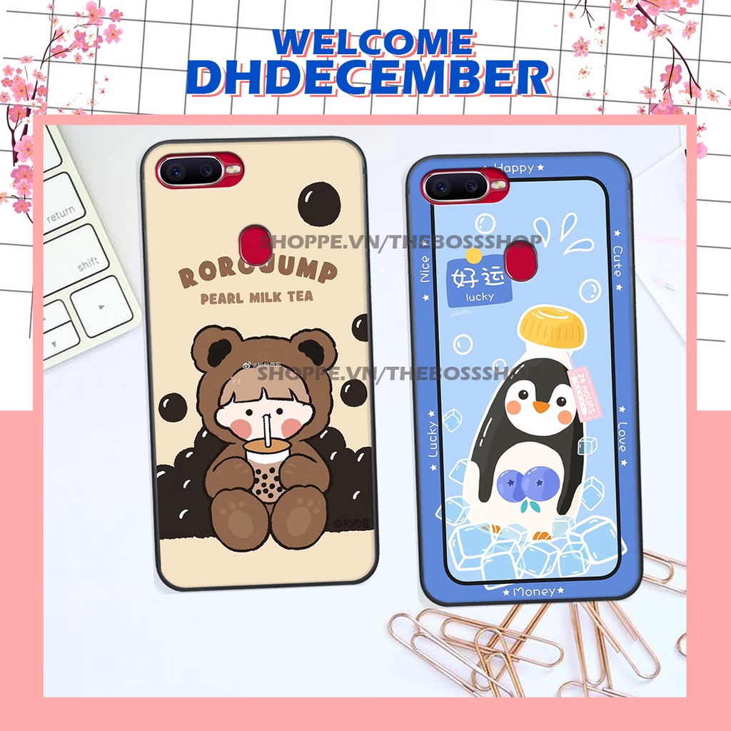 Ốp lưng Oppo A5S / A7/F9 / A12 in hình dễ thương- cute dog- n@sa SIÊU HÀI HƯỚC