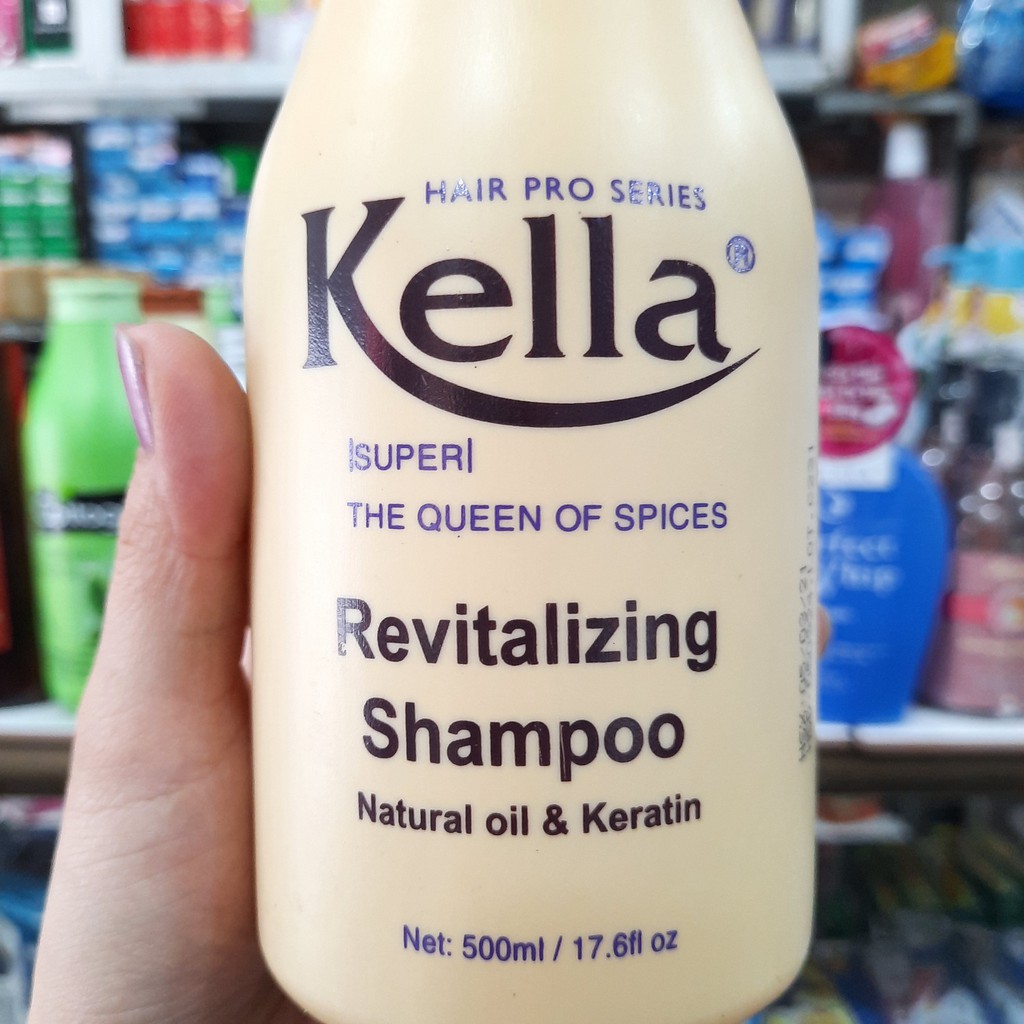 Dầu gội phục hồi tóc hư tổn Kella Revitalizing Shampoo 500ml