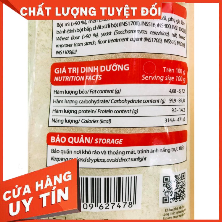 Bột chiên xù Meizan gói 250g