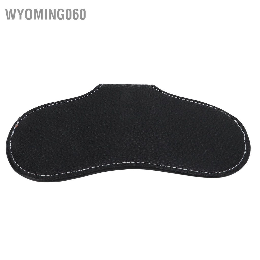 [Hàng Sẵn] Hộp đựng kính râm bằng da đeo mắt PU di động Da chống mài mòn đơn giản cho【Wyoming060】