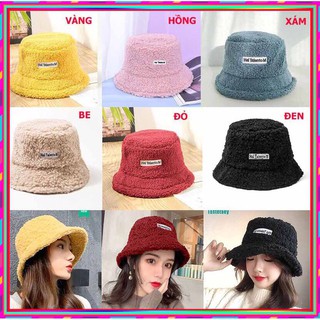 Mũ bucket lông cừu siêu hot