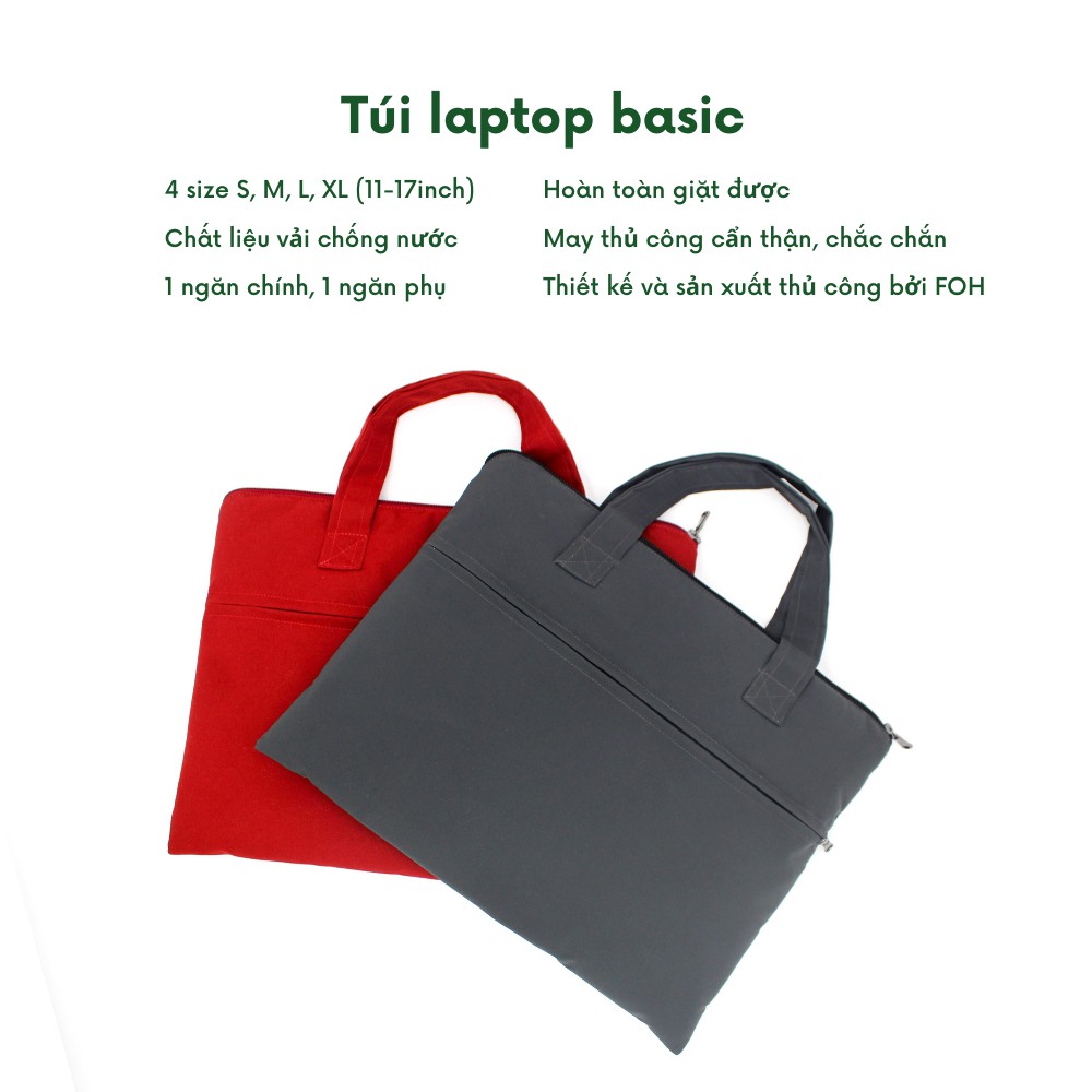 Túi đựng Laptop chống sốc Basic FOH
