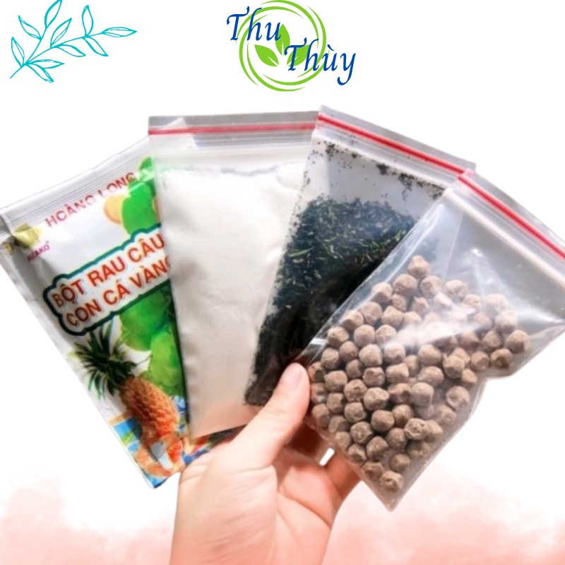 Nguyên Liệu Làm Trà Thái, Set Trà Thái Xanh Chuẩn Của Thái ĐẢO BẢO NGON Pha Được 2,5L