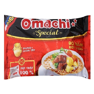E - Mì Omachi Special Bò Hầm Xốt Vang 92g