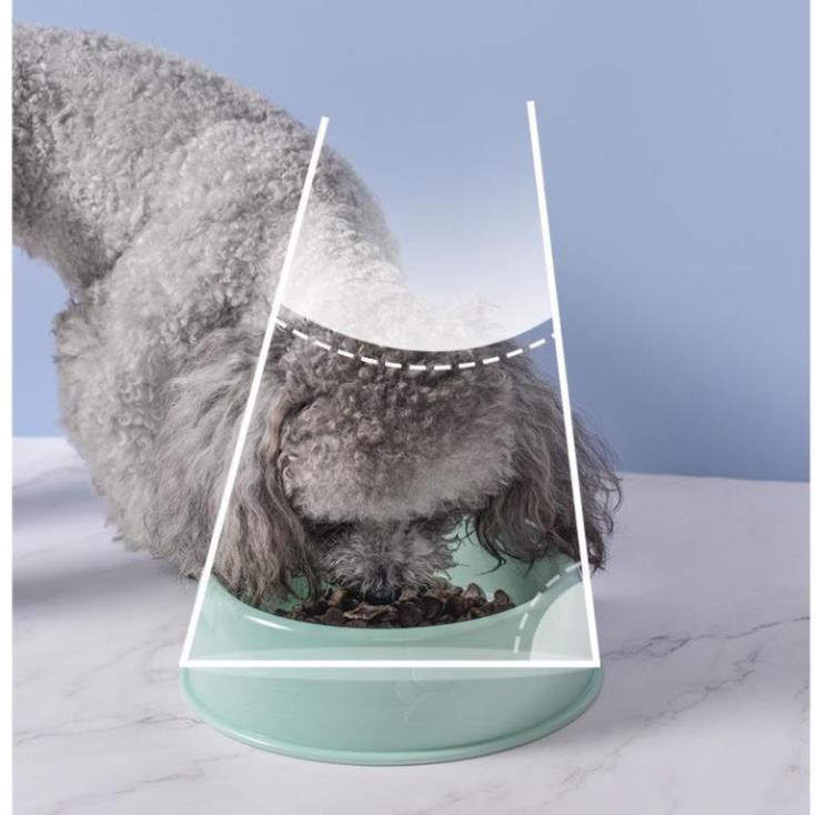 Bát nhựa đơn dày Bát ăn chó mèo bằng nhựa siêu bền (3 size) chén ăn uống thú cưng