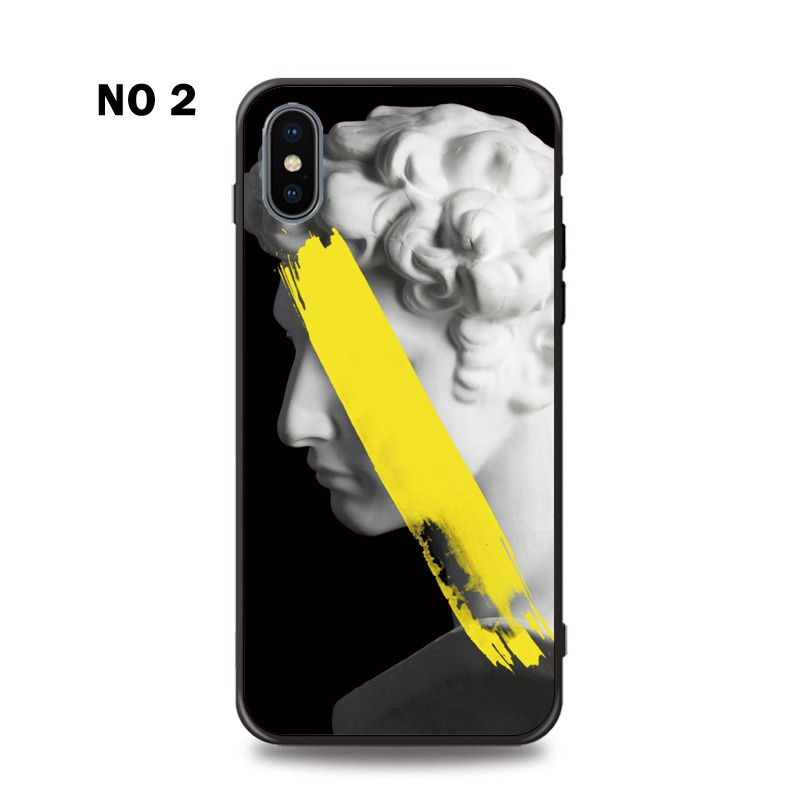 Ốp Điện Thoại Mềm In Hình Bức Tượng Nghệ Thuật Cho iPhone 14 15 Pro Max 12 13 mini 11 Pro XS Max X XR 6S 7 8 Plus 5s SE2