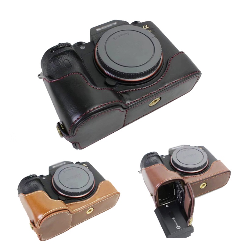 Ốp Điện Thoại Da Pu Thời Trang Cho Sony ILCE-9 A9 A7RM3 A7Rii A7R Markii A7R3 A73 A7M3 A7III