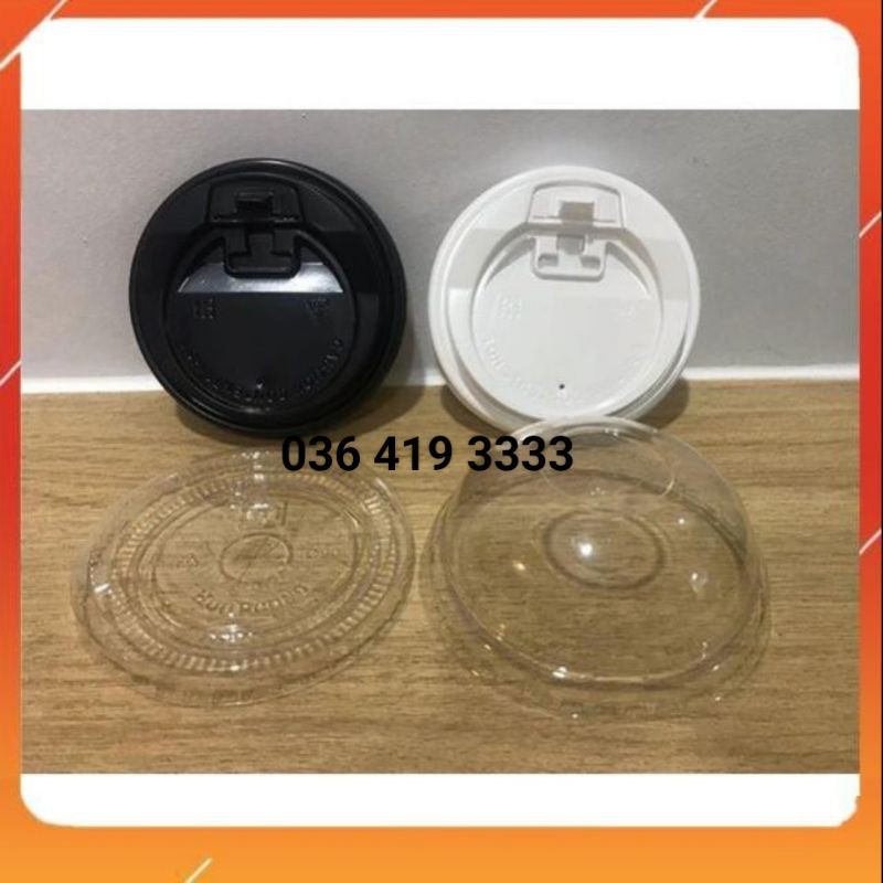 Set 50 Nắp cốc giấy Nắp đậy ly giấy