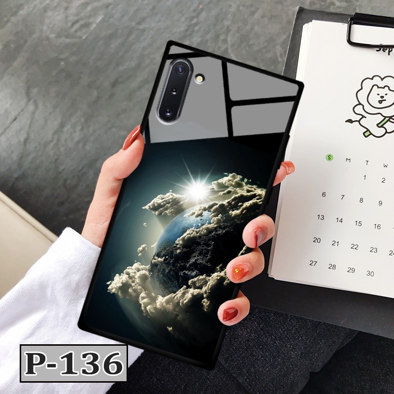 Ốp Samsung Galaxy Note 10 - lưng kính in hình 3D