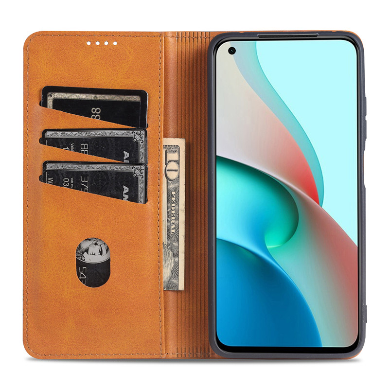 Available Magnetic Attraction Phone Case Xiaomi POCO F3 POCO M3 POCO X3 NFC Pro Redmi 9T TPU Leather Case Redmi K40 Pro Redmi 9 Power Flip Card Simplicity Bracket Protective Shell Wallet Soft Cover Casing