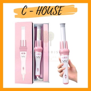 Máy uốn tóc Vivid làm xoăn tóc tự động kèm kẹp + lược chải