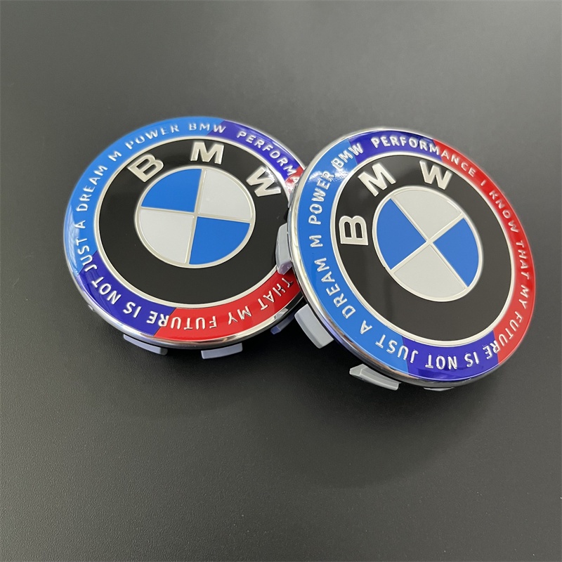 Set 7 Logo Dán Trang Trí Bánh Xe Hơi BMW E90 E60 F30 F10 G01 G20 G30 E84 F48 F39 F25 G01 F15 G05