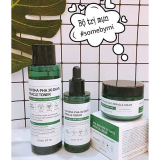 [bebu]  Bộ Dưỡng Trị Mụn "Thần Kỳ" Some By Mi Miracle Travel Kit