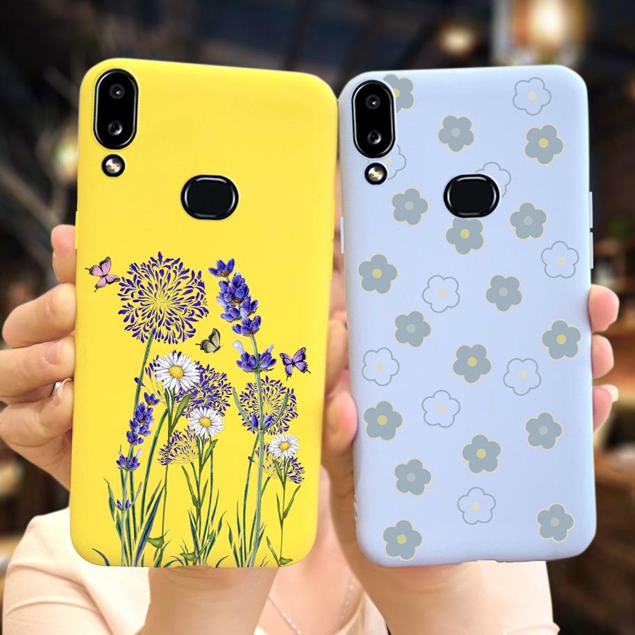 Ốp điện thoại silicone chống sốc cho Samsung Galaxy A10s A107 SM-A107F Samsung A10s 2019 Funda