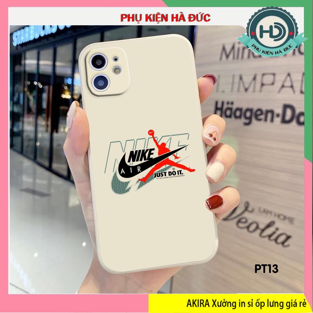 Ốp lưng điện thoại ip mã PT13 cạnh vuông bảo vệ camera full dòng máy ip từ 6G đến 14 Promax xưởng ốp Akira