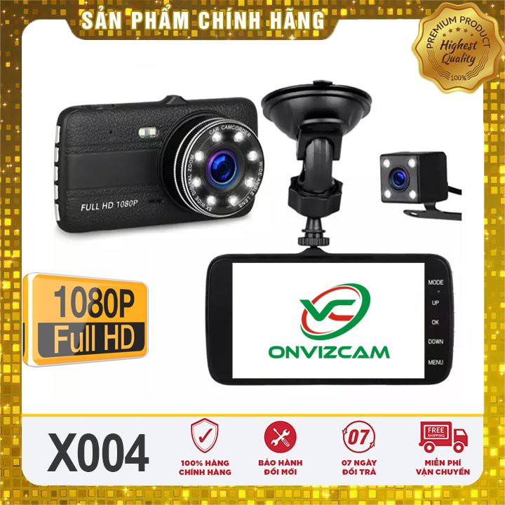Camera Hành trình ô tô A8/ A10 FHD 1080P - Quay camera trước sau, ống kính kép, Màn hình IPS 4 Inch siêu đẹp | BigBuy360 - bigbuy360.vn