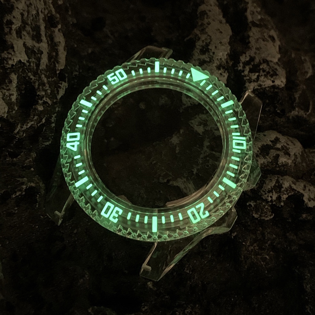 Vỏ Nhựa Trong Suốt 40mm Cho Đồng Hồ NH35A/NH35/NH36/4R/7S