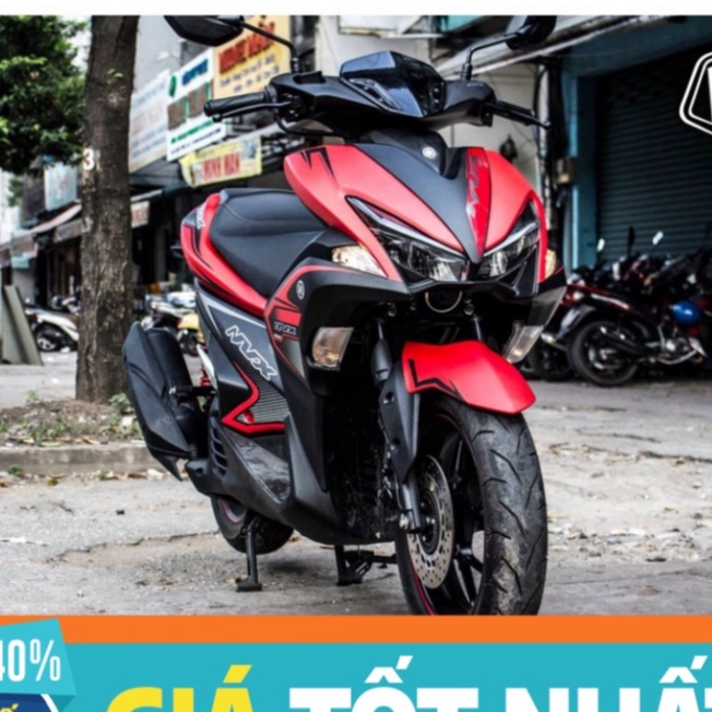 Gía sốc Tem trùm xe NVX Red Black đỏ đen cực đẹp tem 3 lớp
