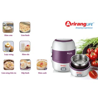 Hộp cơm hâm nóng ArirangLife ALS263 (Tím)