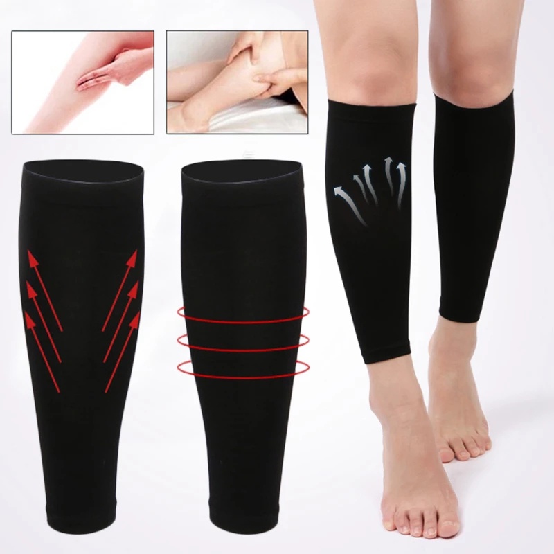 Vớ Nén Y Tế Co Giãn Thoáng Khí Chống Tĩnh Mạch Hỗ Trợ Định Hình Chân Chống Ma Sát Cải Thiện Lưu Thông Máu Khi Chạy Bộ Ngoài Trời