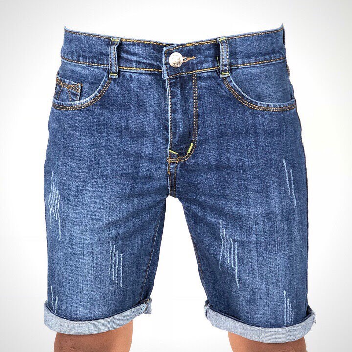 QUẦN SHORT NAM CÀO VẢI JEAN-SHORTS JEAN NAM CAO CẤP SIZE 27-36