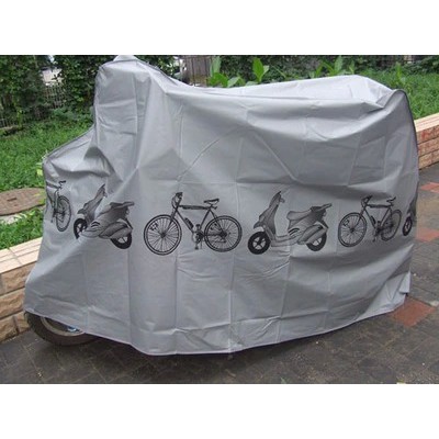 Bạt Phủ Xe Máy Có Hình ( Size 110x200x60cm )