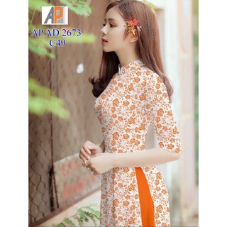 Vải áo dài hoa hồng
