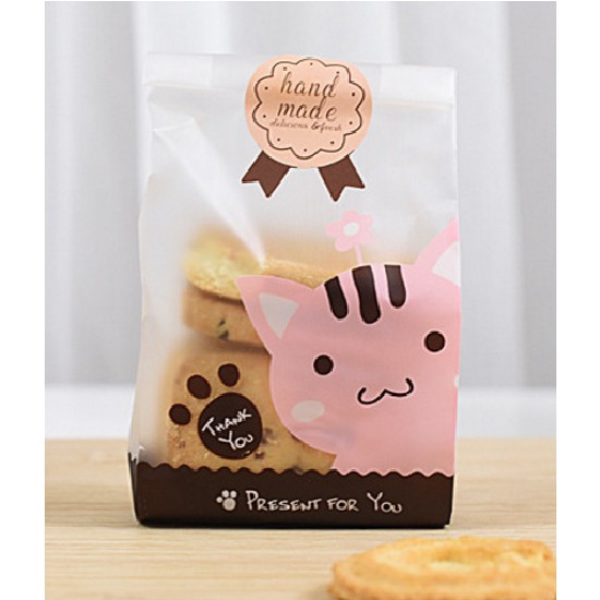 10 cái túi cột nhỏ đựng bánh ⚡ MẪU MỚI ⚡ túi cột chuyên dụng đựng bánh chất liệu an toàn khi sử dụng