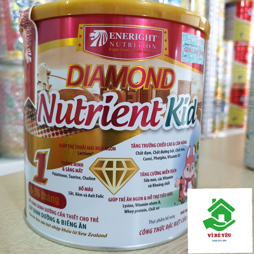 Sữa Diamond Nutrient Kid 1 700g Date T02/2022