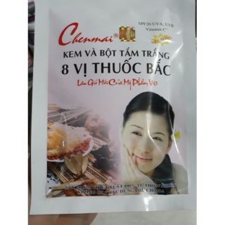 Kem tắm cát hạt siêu trắng chennai 150g