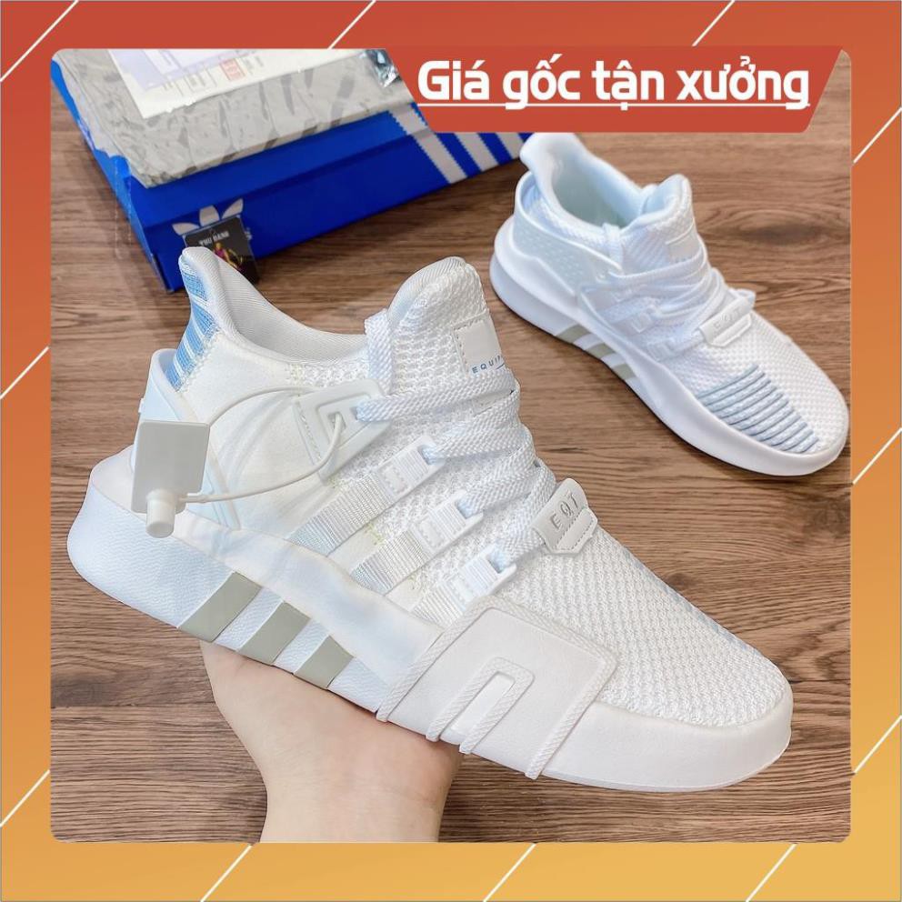 Freeship+ Hàng Xịn] Giày thể thao eqt trắng xanh cao cấp, Giày nam nữ Full box bill