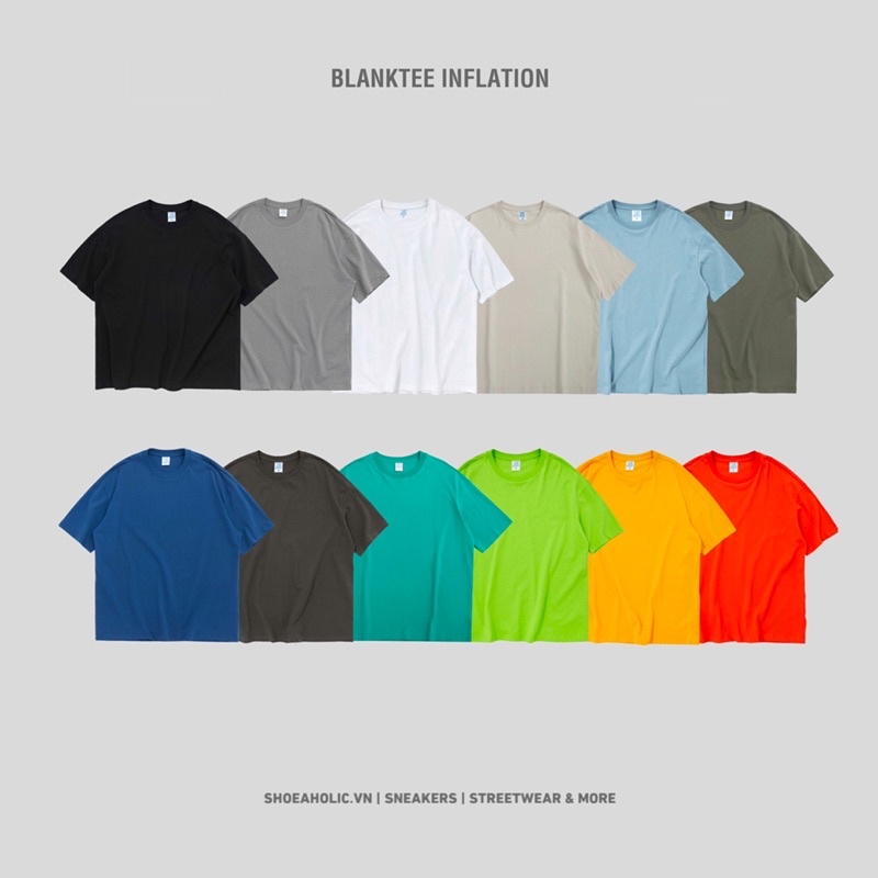 ÁO THUN TRƠN BLANKTEE INFLATION