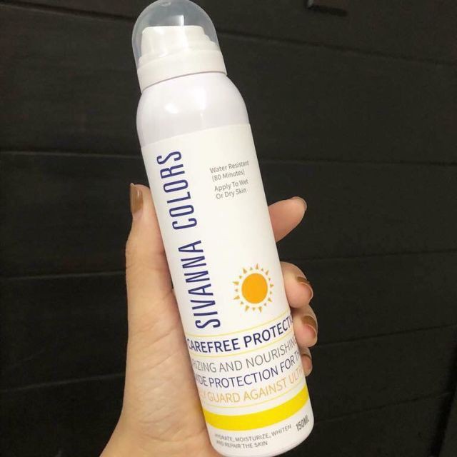 XỊT CHỐNG NẮNG SIVANNA COLORS THÁI LAN