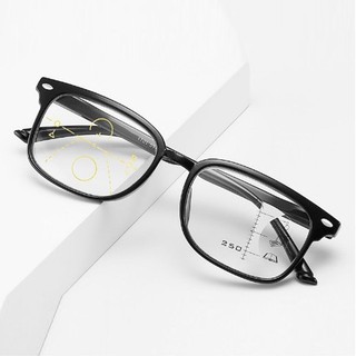 Kính viễn thị đa tròng kính ĐEN titan phủ bóng cao cấp ( KDT01UNIQUI)