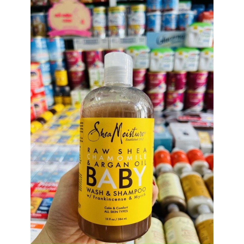Gội Shea Moisture Organic Mỹ  đủ bill
