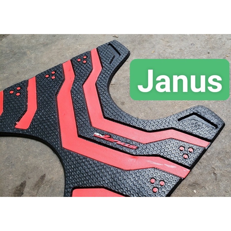 THẢM CAO SU LÓT CHÂN XE JANUS 2022 2023 ĐỎ DÀY