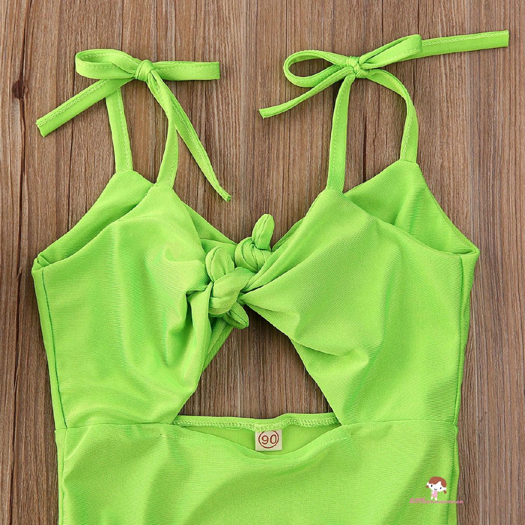 Bộ Bikini cột nơ thiết kế xinh xắn thời trang mùa hè cho bé gái từ 1-5 tuổi