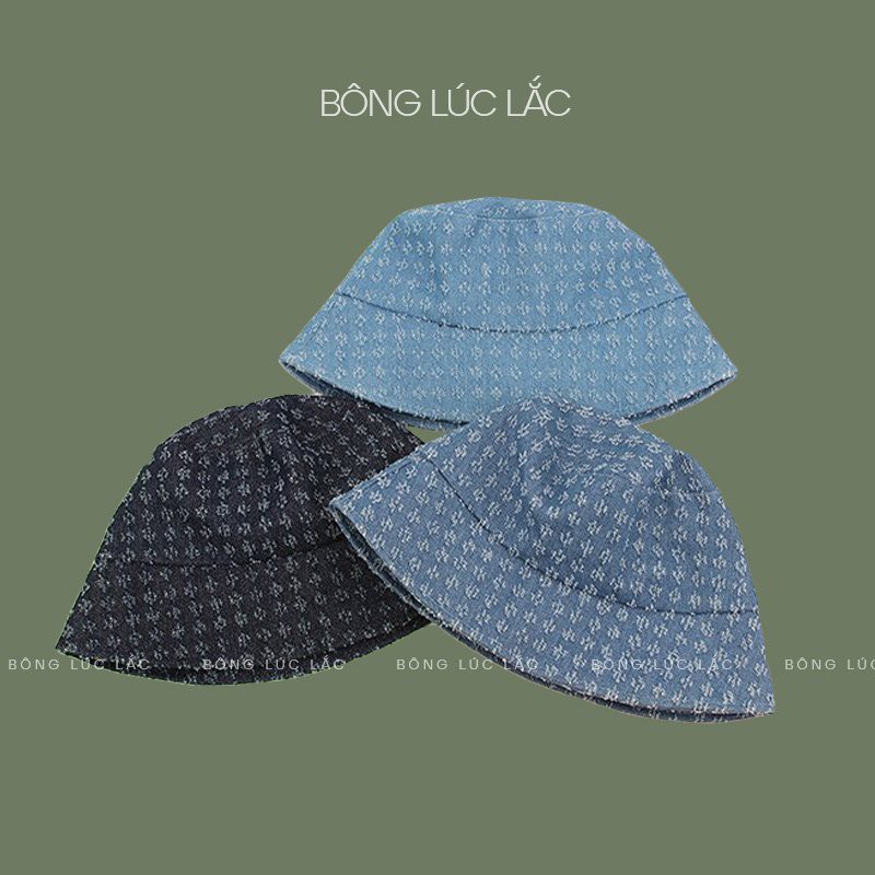 Mũ nón bucket denim/ vải bò hot trend 2021