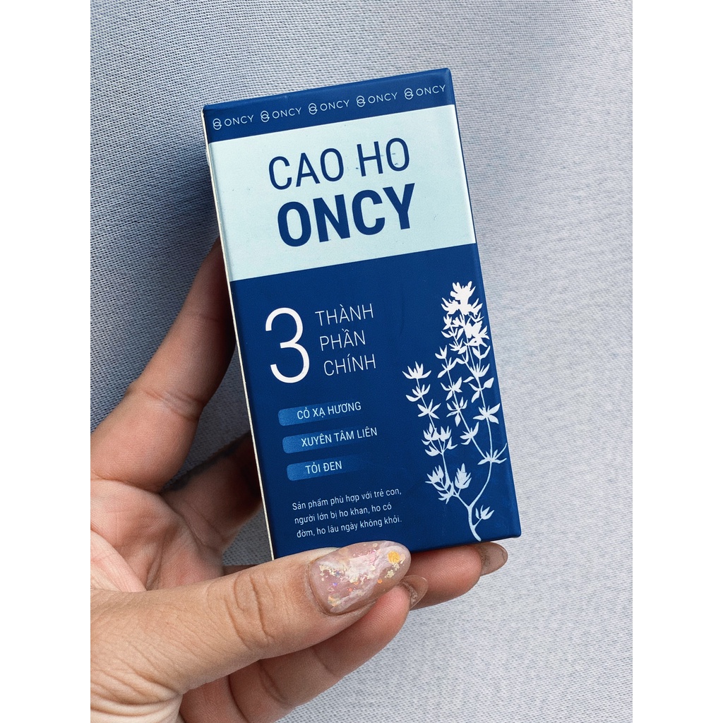 Cao Ho Oncy - Giảm Ho, Tiêu Đờm Combo 2 Hộp - Mua 1 Tặng 1